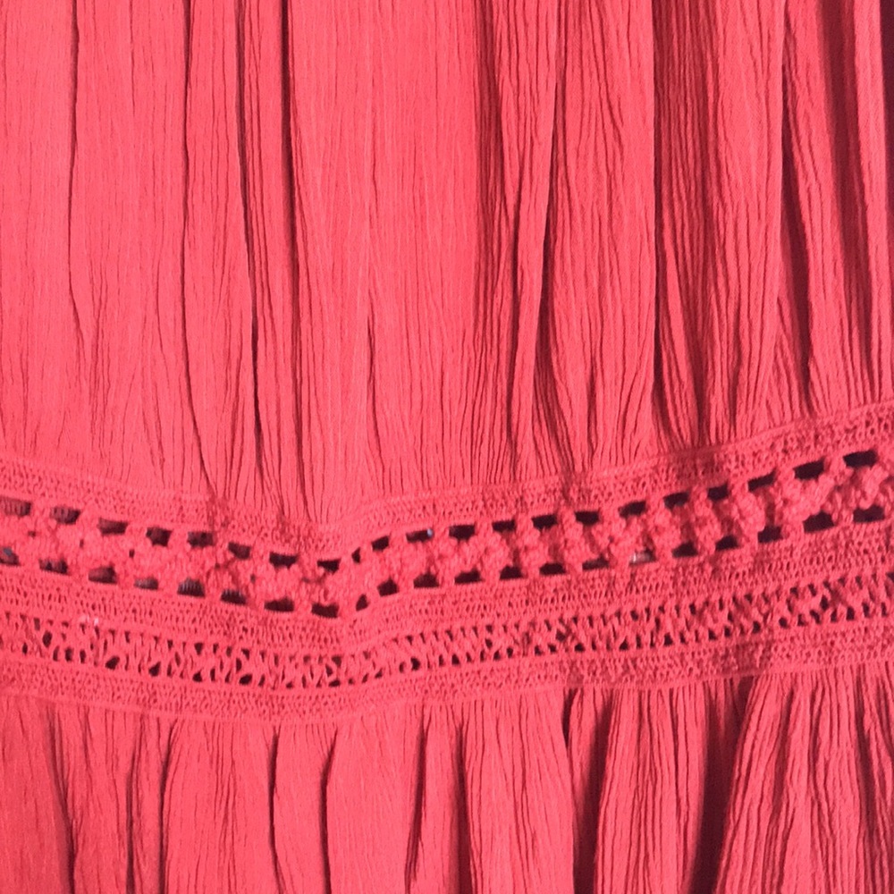 Forever 21 Orange Sleeveless Blouse - Picture 3 of 5
